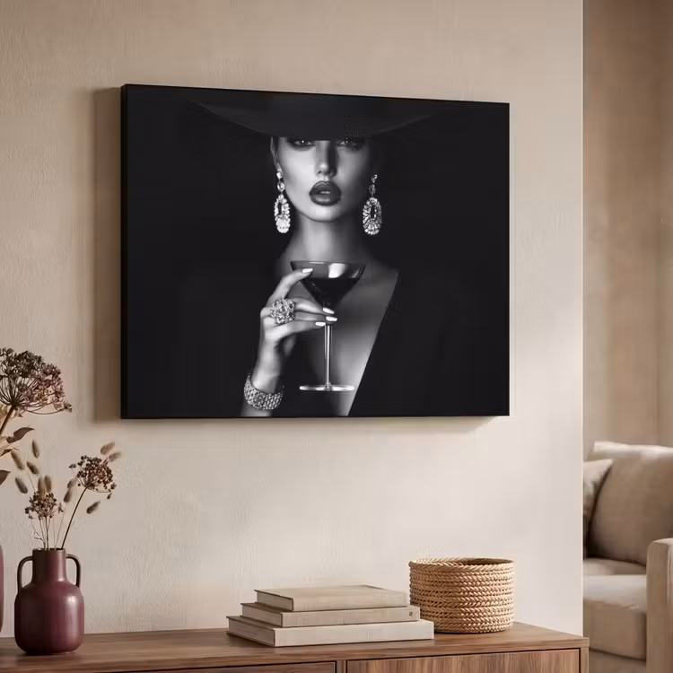 Art Frame - Vrouw - Cocktail - Chic — 7