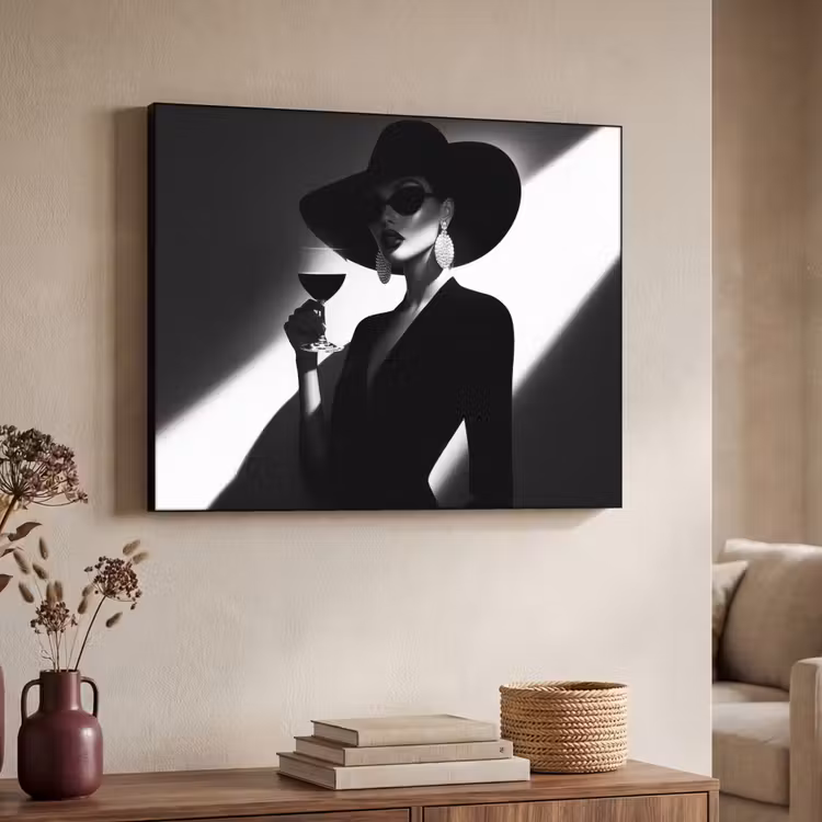 Art Frame - Vrouw - Wijn - Chic — 7