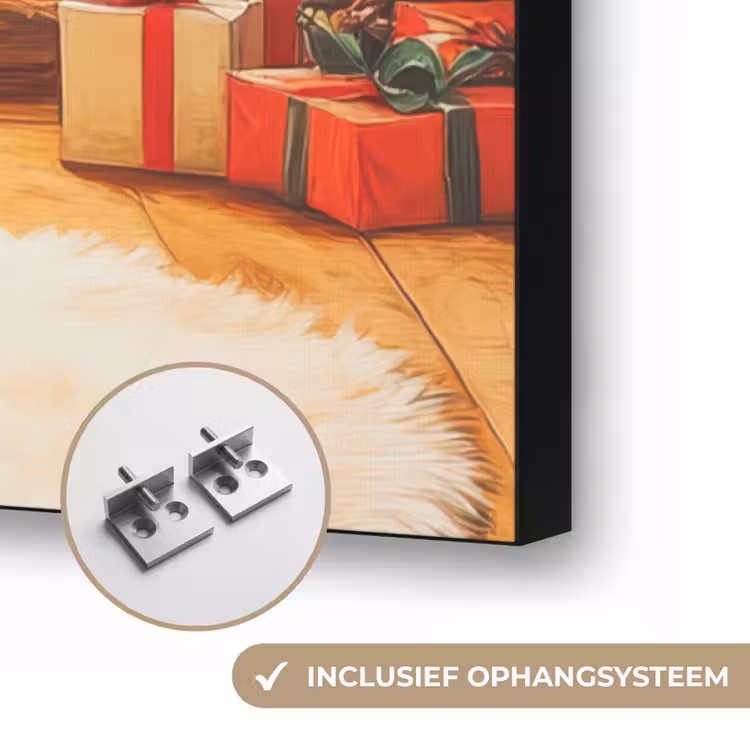 Art Frame - Winter - Kerst - Huis - Openhaard — 6