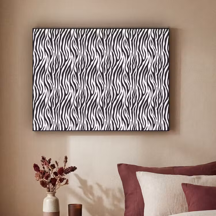 Art Frame - Zwart - Wit - Zebra - Patroon — 3