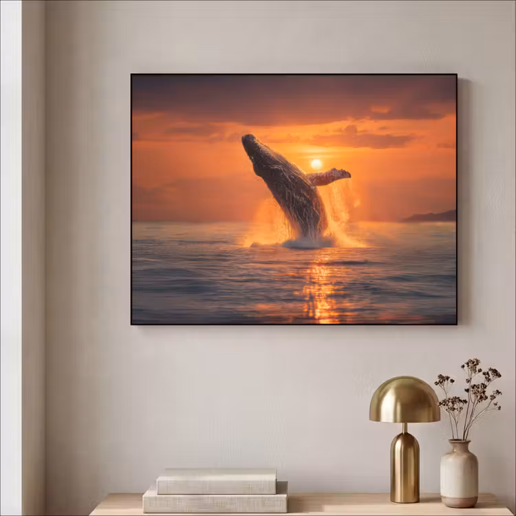 Art Frame - Walvis - Zon - Zee — 5