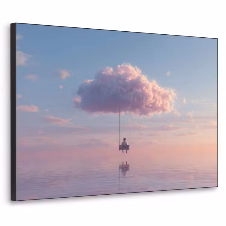 Art Frame - Wolk - Schommel - Kleurrijke lucht — 1