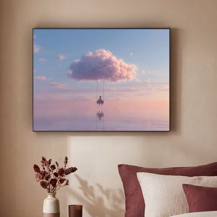 Art Frame - Wolk - Schommel - Kleurrijke lucht — 3