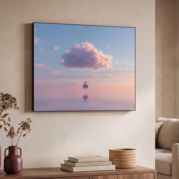 Art Frame - Wolk - Schommel - Kleurrijke lucht — 7