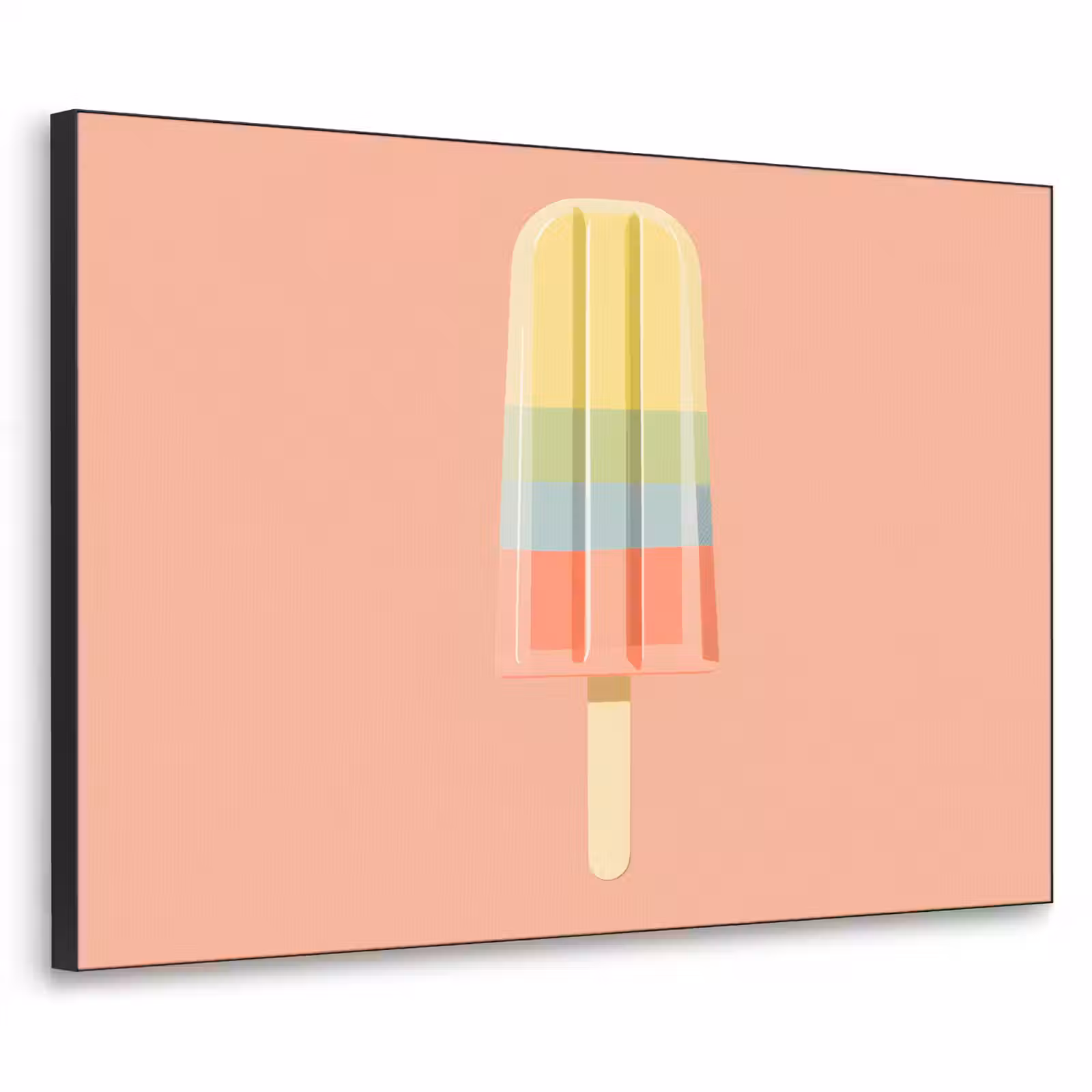 Art Frame - Waterijsje - Pasteltinten - Minimalistisch — 1