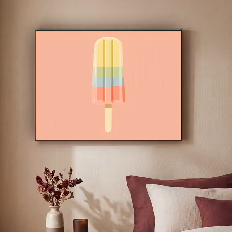 Art Frame - Waterijsje - Pasteltinten - Minimalistisch — 3