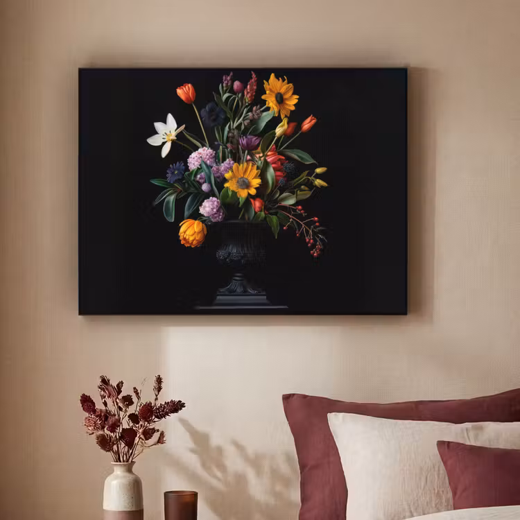 Art Frame - Zonnebloemen - Boeket - Kleurrijk — 3