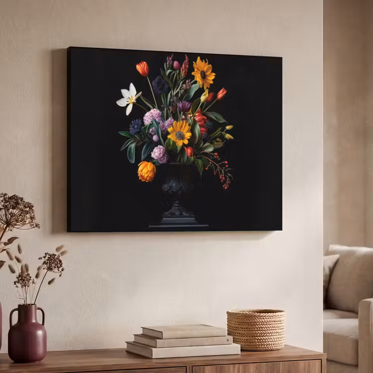 Art Frame - Zonnebloemen - Boeket - Kleurrijk — 7