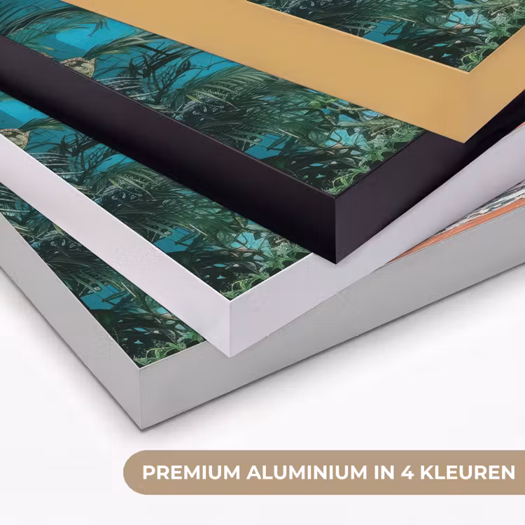 Art Frame - Zuilen - Sierlijke - Deur - Blauw — 2