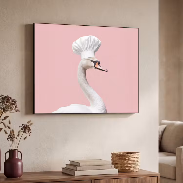 Art Frame - Zwaan - Koksmuts - Mooi - Klassiek — 7