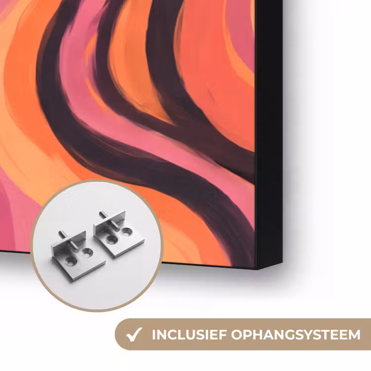 Art Frame - Vrouw - Zonnebril - Modern - Portret - Oranje — 6