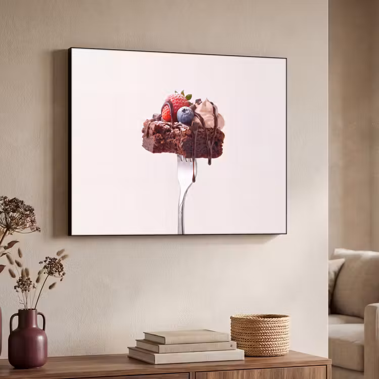 Art Frame - Vork - brownie - aardbei — 7