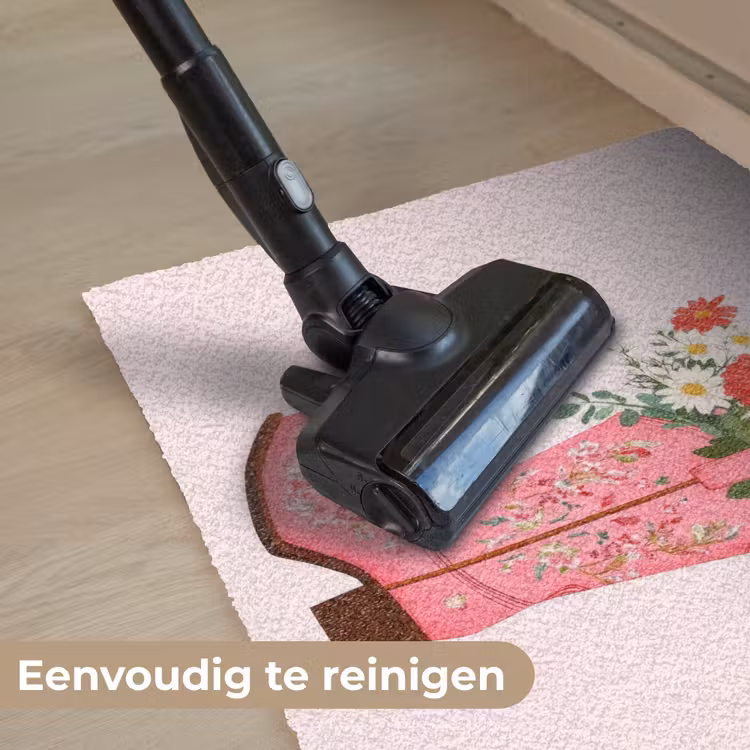 Deurmat - Cowboylaarzen - Roze - Boeket - Bloemen — 9