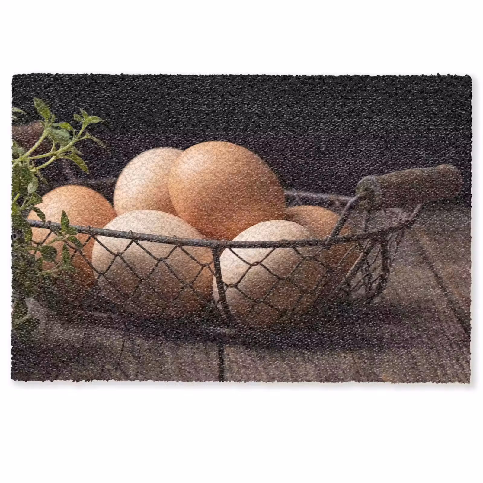 Deurmat - Eieren - Mand - Eten — 1
