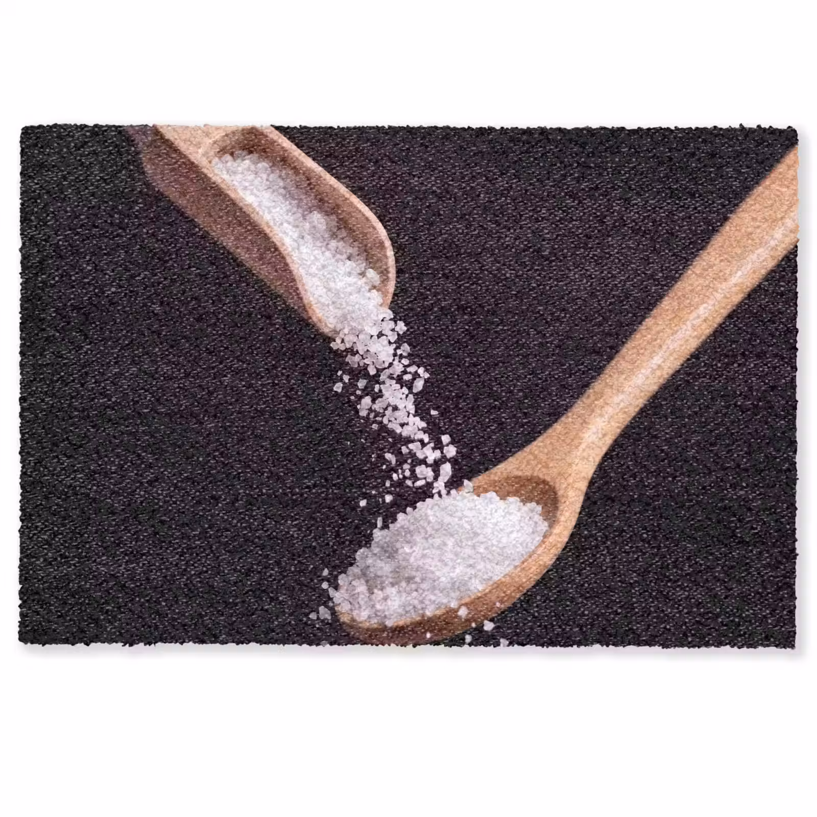 Deurmat - Eten - Zout - Hout — 1