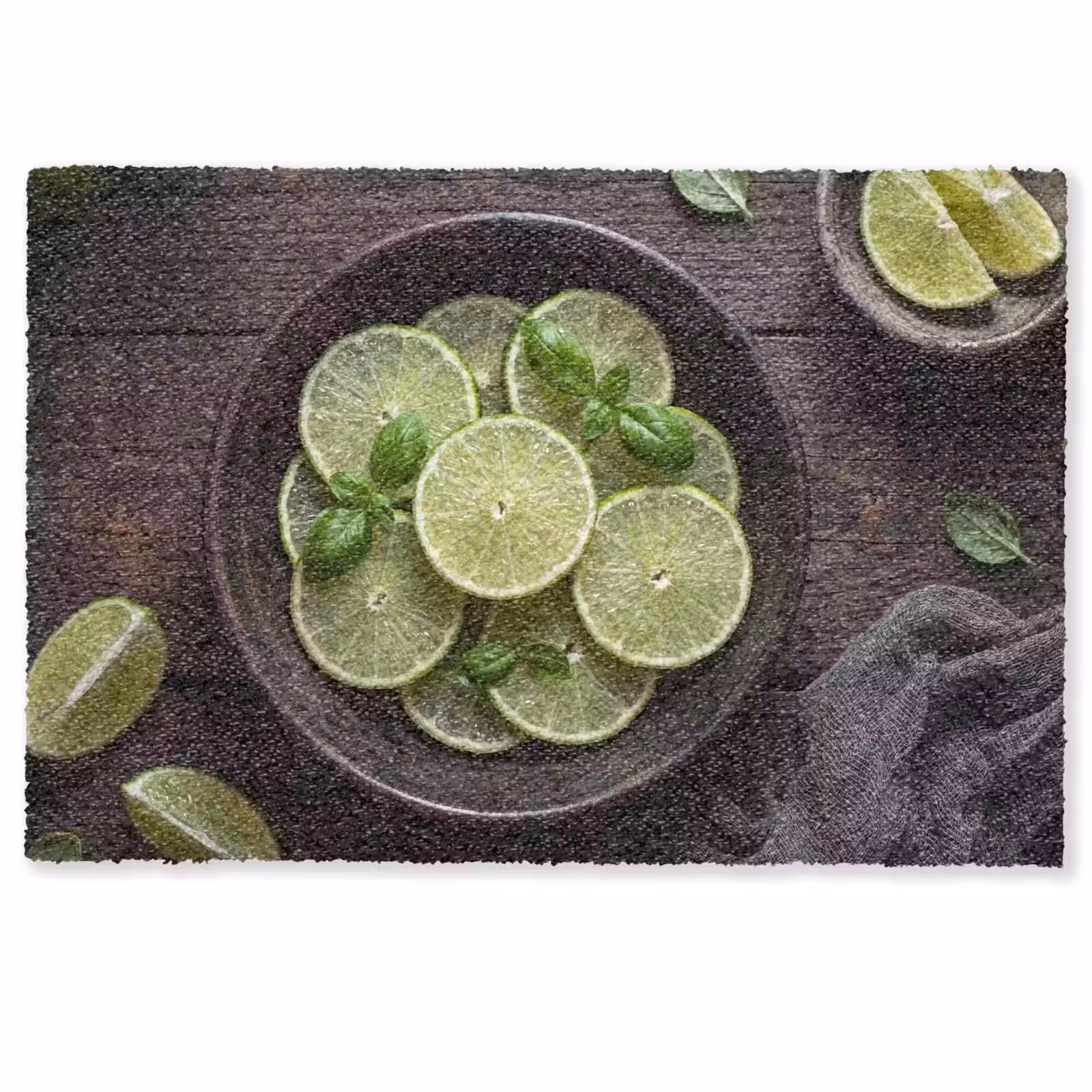 Deurmat - Fruit - Groen - Eten — 1