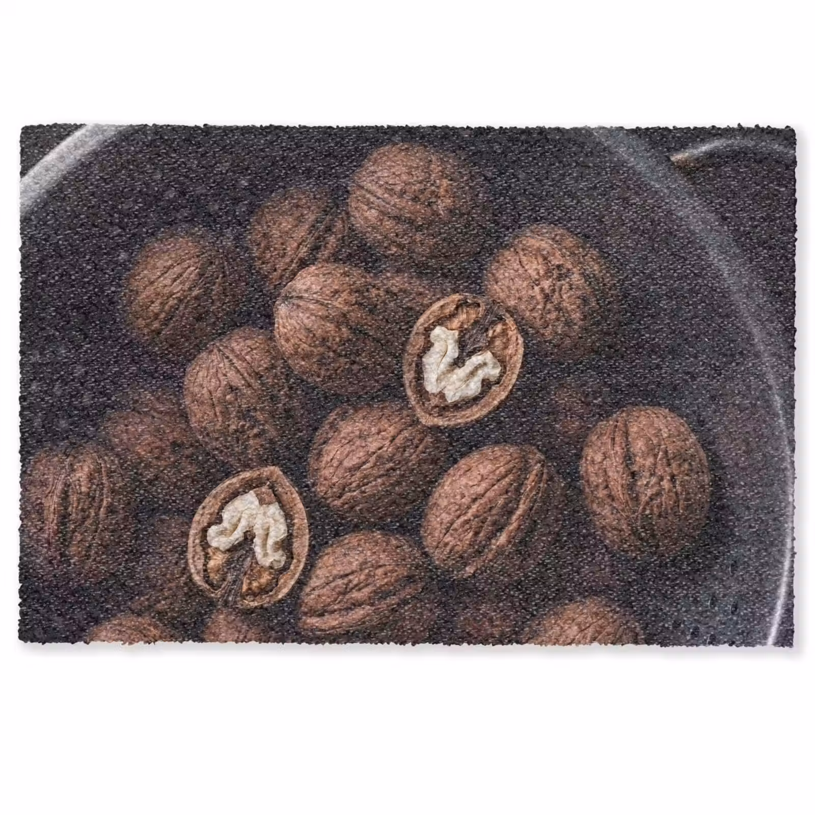 Deurmat - Walnoot - Eten - Donker — 1