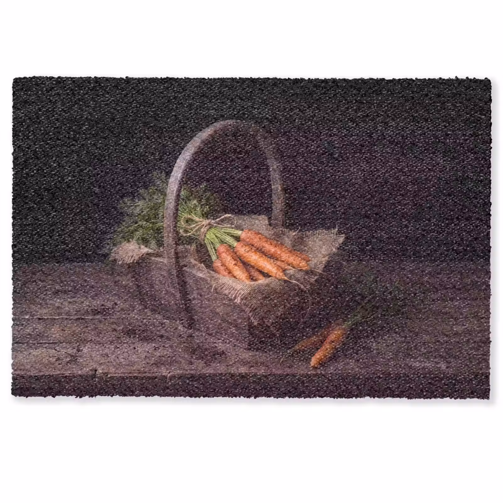 Deurmat - Wortels - Mand - Eten — 1