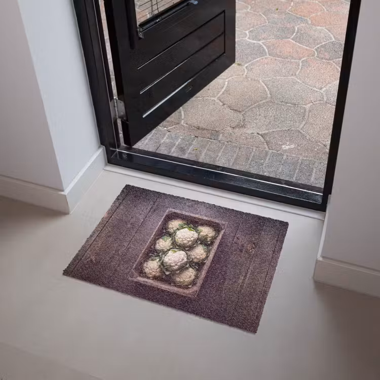 Deurmat - Bloemkool - Houten kist — 4