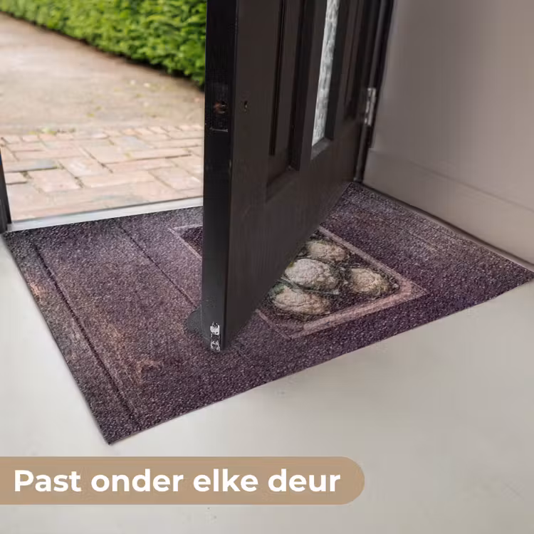 Deurmat - Bloemkool - Houten kist — 7
