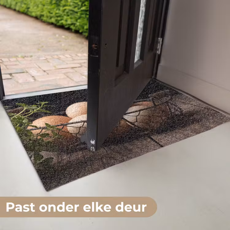 Deurmat - Eieren - Mand - Eten — 7
