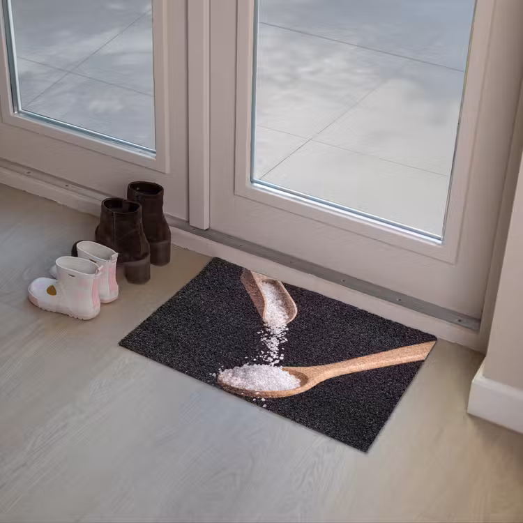 Deurmat - Eten - Zout - Hout — 8