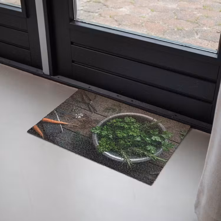 Deurmat - Groenten - Hout - Eten — 2