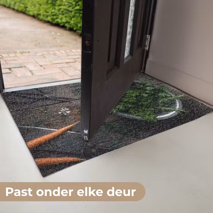 Deurmat - Groenten - Hout - Eten — 7