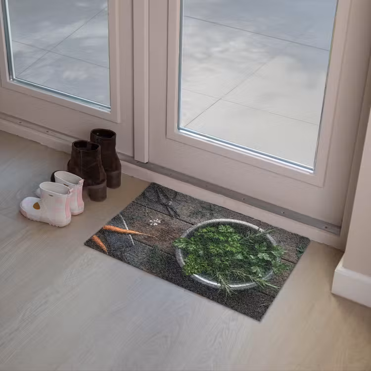 Deurmat - Groenten - Hout - Eten — 8