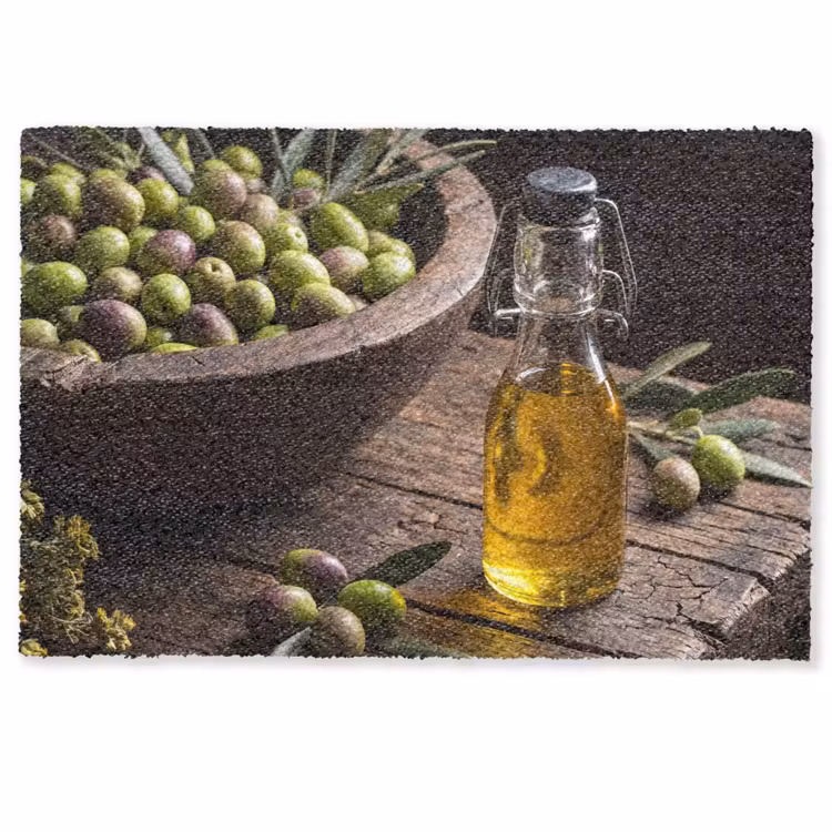 Deurmat - Olijven - Eten - Rustiek — 1