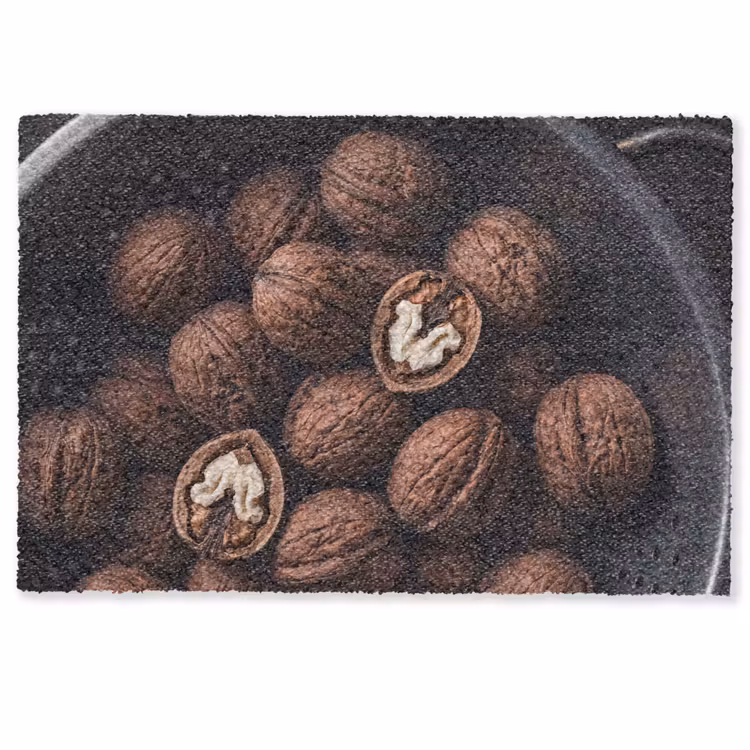 Deurmat - Walnoot - Eten - Donker — 1