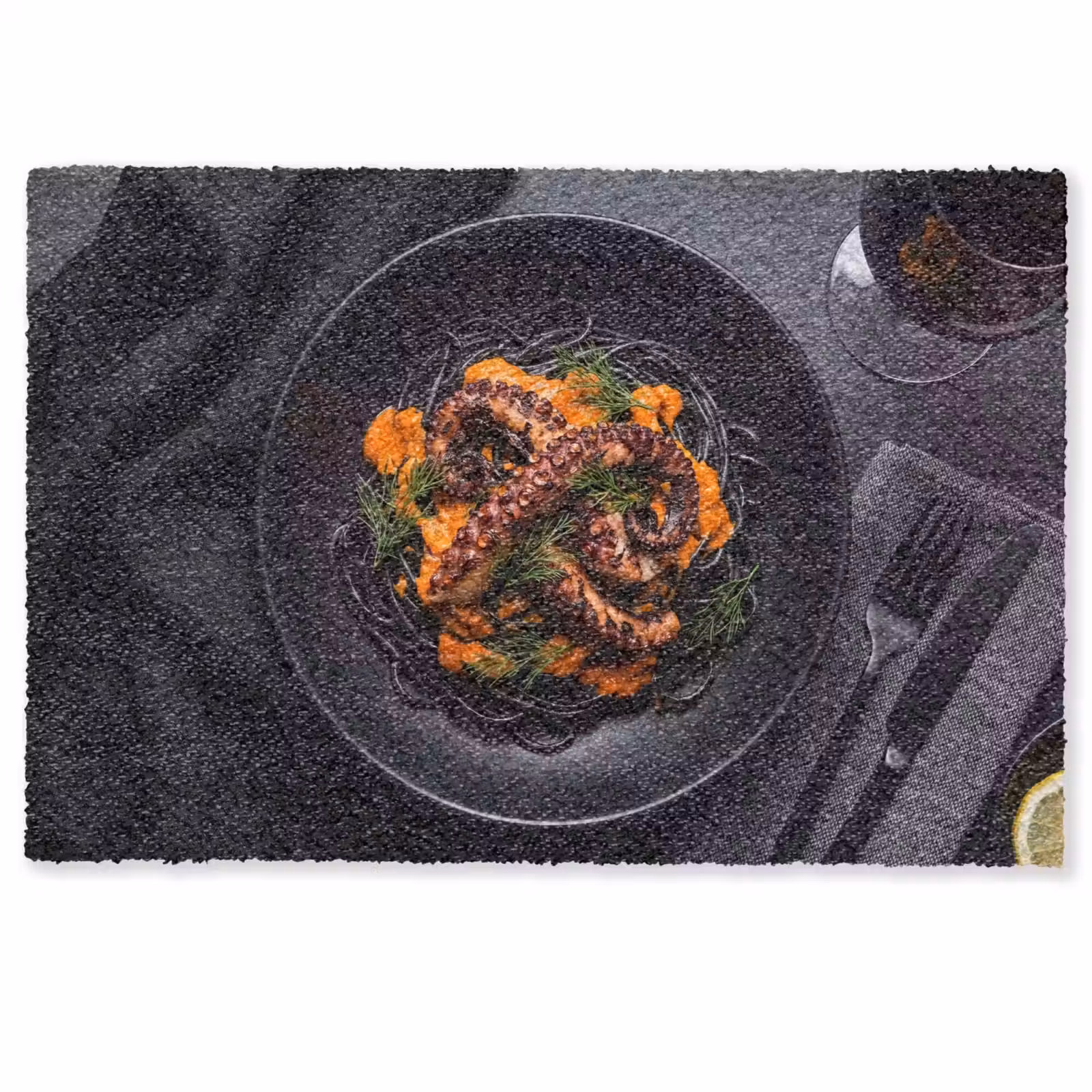 Deurmat - Eten - Octopus - Modern — 1