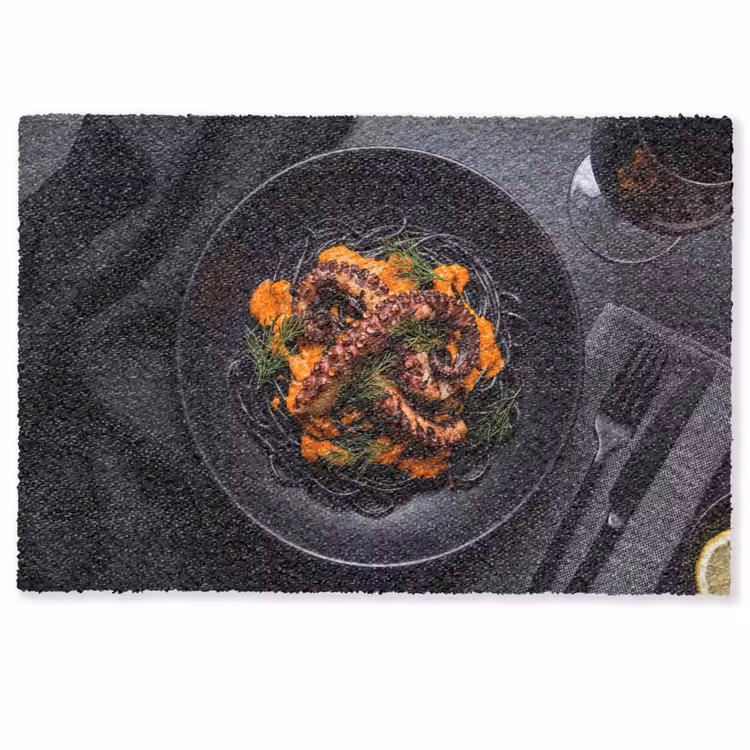 Deurmat - Eten - Octopus - Modern — 1