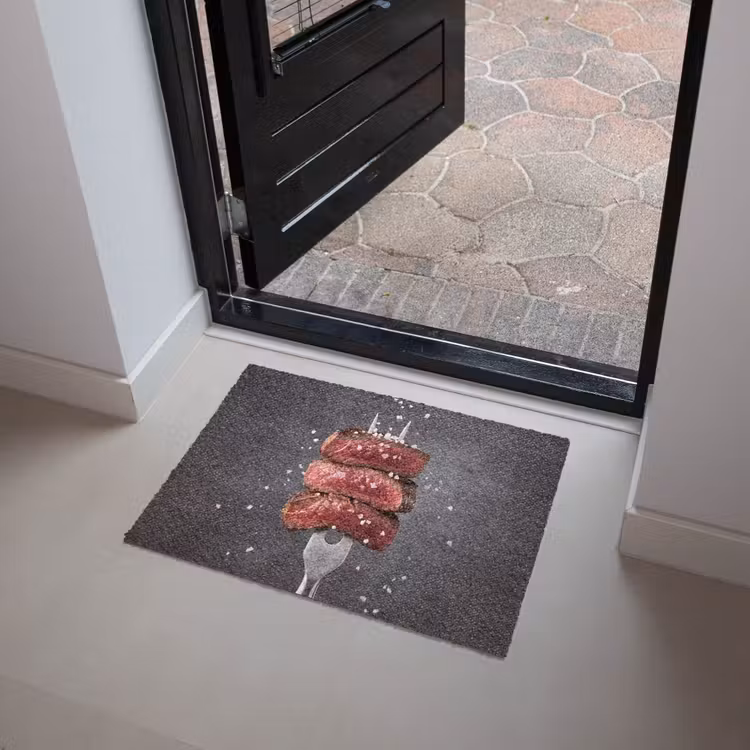 Deurmat - Eten - Vlees - Zout — 4