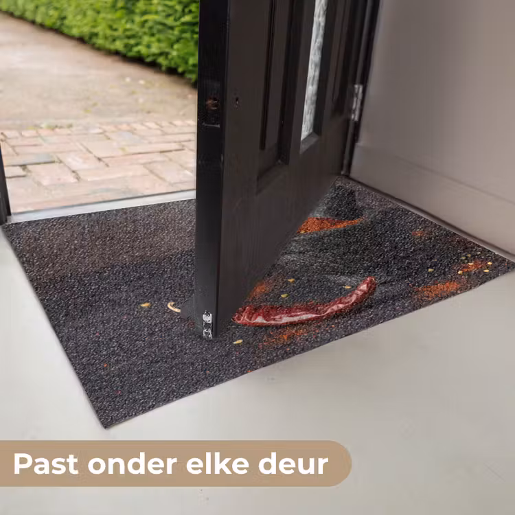 Deurmat - Specerijen - Vijzel - Rood — 7