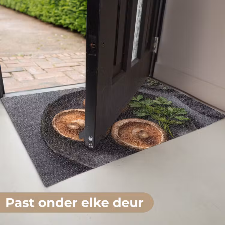 Deurmat - Paddestoelen - Kruiden - Eten — 7