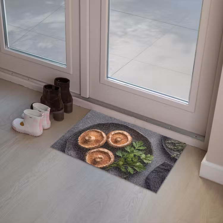 Deurmat - Paddestoelen - Kruiden - Eten — 8