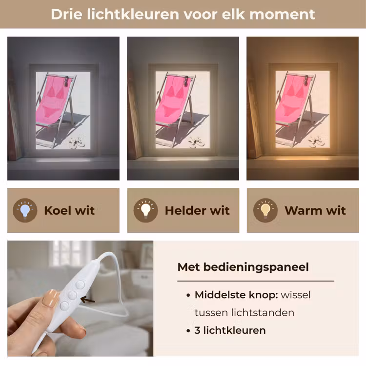 Gepersonaliseerde Lightbox - Strand - Ligstoel - Badkleding - Zomer - Roze — 6