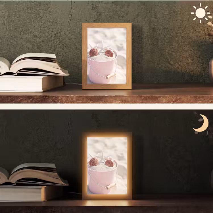 Gepersonaliseerde Lightbox - Strand - Schelpen - Zomer - Roze - Decoratie — 5