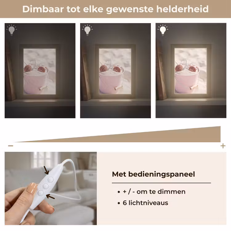 Gepersonaliseerde Lightbox - Strand - Schelpen - Zomer - Roze - Decoratie — 8