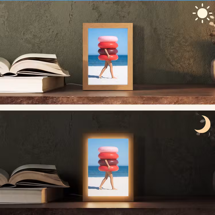 Gepersonaliseerde Lightbox - Mensen - Strand - Zomer - Recreatie - Kleurrijk — 5