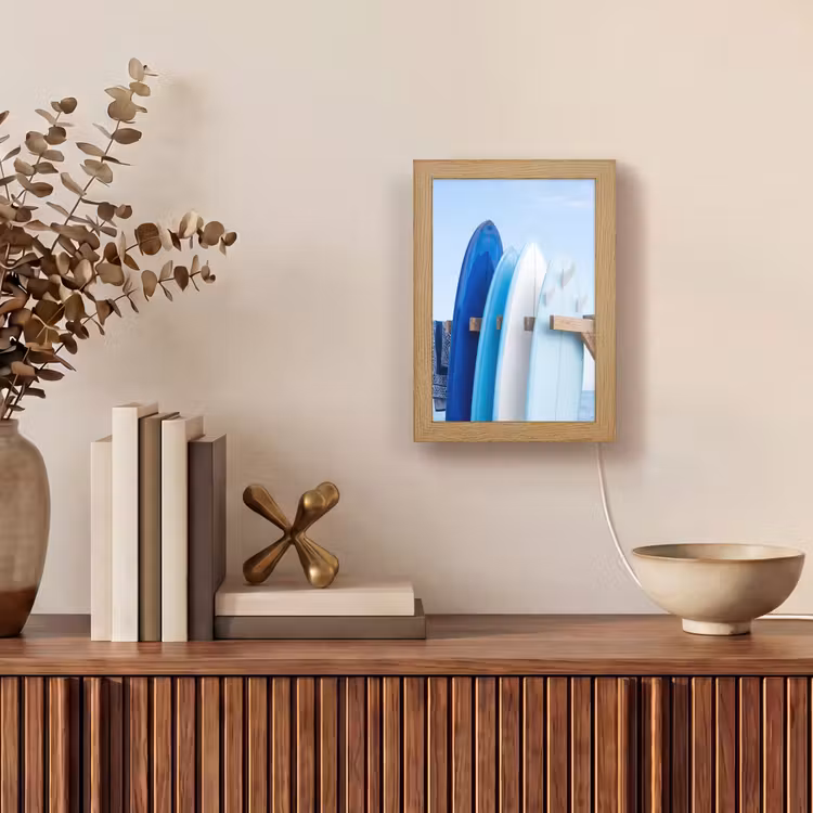 Gepersonaliseerde Lightbox - Surfplank - Strand - Zomer - Blauw - Water — 4