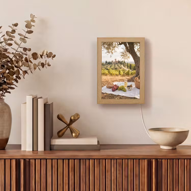 Gepersonaliseerde Lightbox - Picknick - Wijngaard - Landschap - Zomer - Eten — 4
