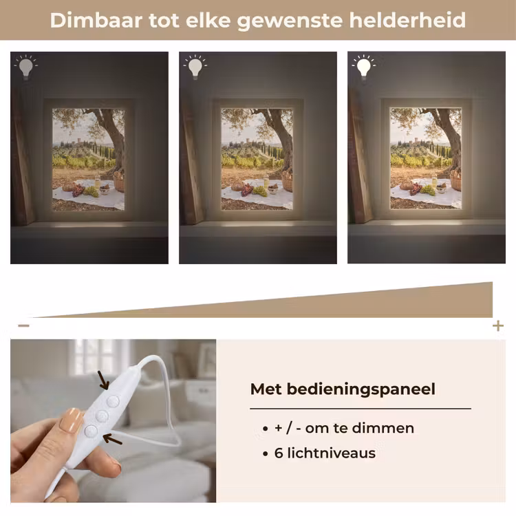 Gepersonaliseerde Lightbox - Picknick - Wijngaard - Landschap - Zomer - Eten — 8