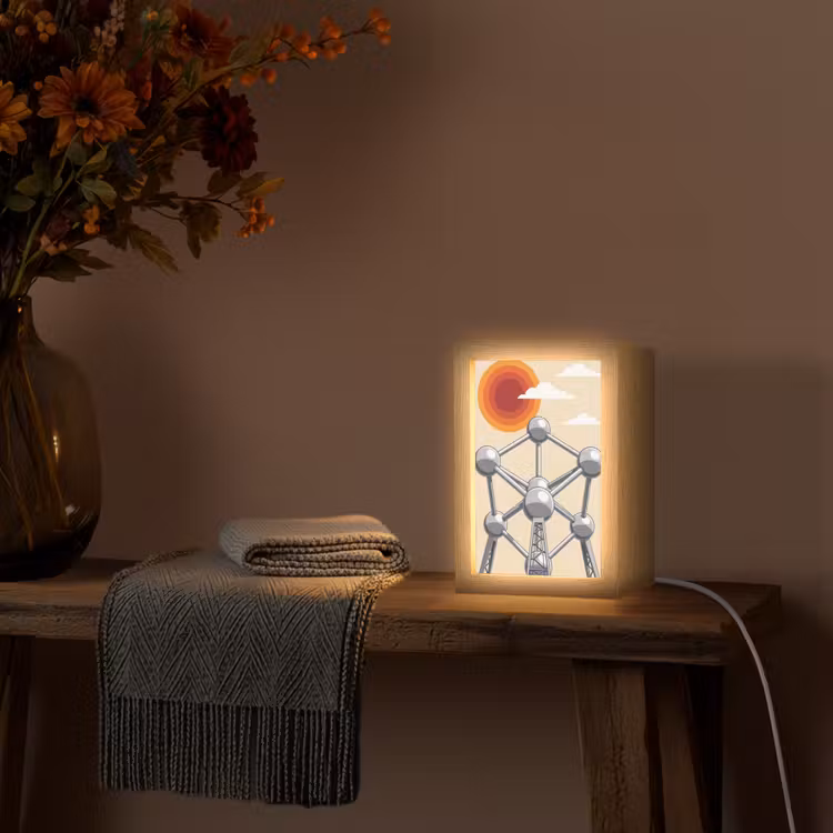 Gepersonaliseerde Lightbox - Architectuur - Geometrie - Stad - Modern - Grijs — 3