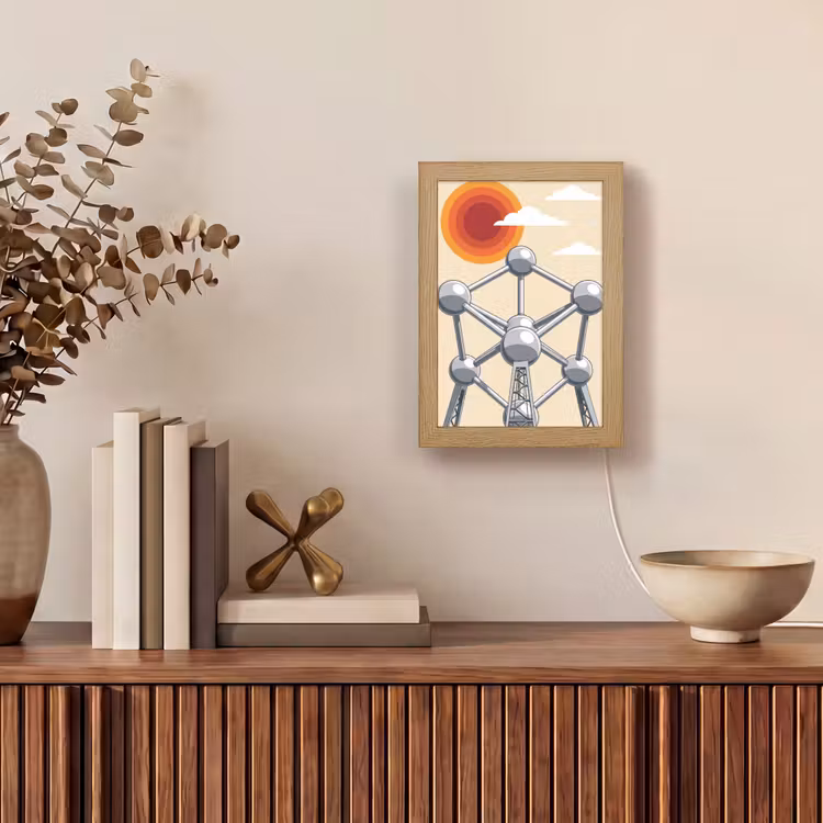 Gepersonaliseerde Lightbox - Architectuur - Geometrie - Stad - Modern - Grijs — 4