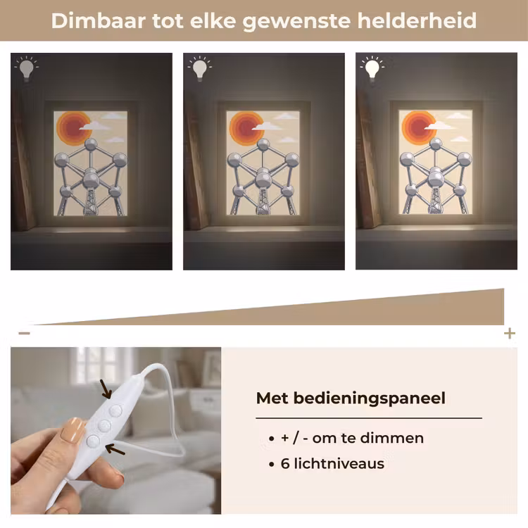 Gepersonaliseerde Lightbox - Architectuur - Geometrie - Stad - Modern - Grijs — 8