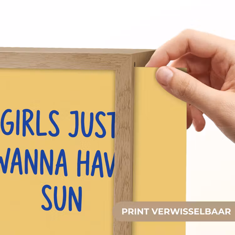Lightbox - Wandlamp - Tekst - Zon - Zomer - Modern - Geel — 6