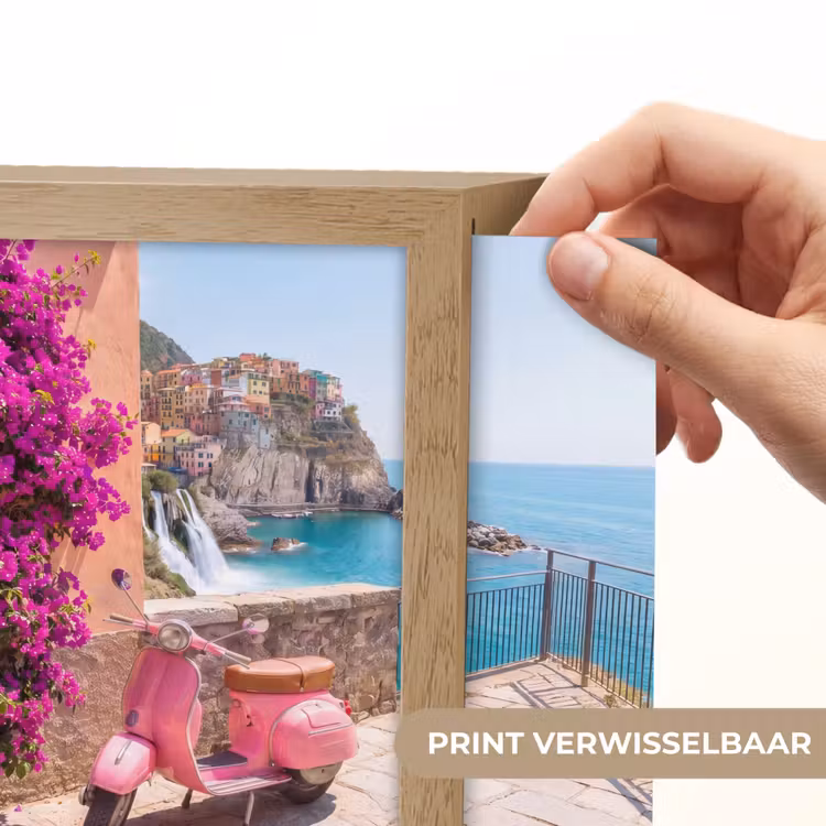 Lightbox - Wandlamp - Voertuig - Roze - Kust - Zomer - Reizen — 6