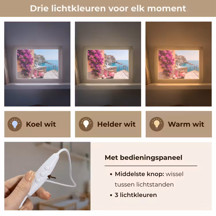Lightbox - Wandlamp - Voertuig - Roze - Kust - Zomer - Reizen — 7